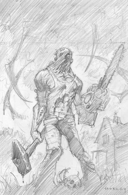 DEAD BY DAYLIGHT THE HILLBILLY #1 (OF 4) CVR I ALEX HORLEY VIRGIN PENCILS VAR