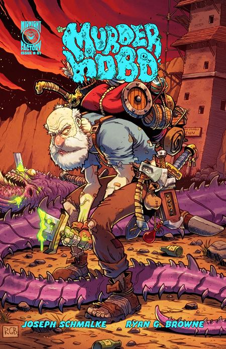 MURDER HOBO #1 CVR B RYAN G BROWNE VAR