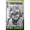 Transformers #25 Blank Sketch Bumblebee (John Spangler) PENCIL & Inked With COA