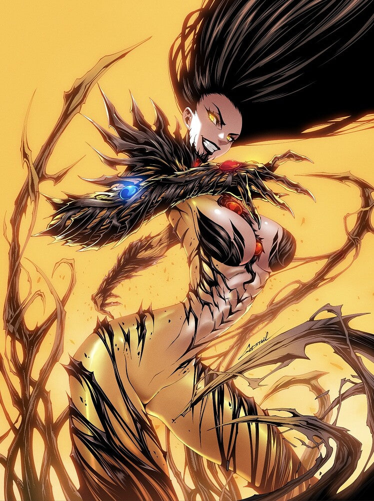 WITCHBLADE ANNUAL 2026 GODTAIL EXCLUSIVE GOLD VIRGIN VARIANT