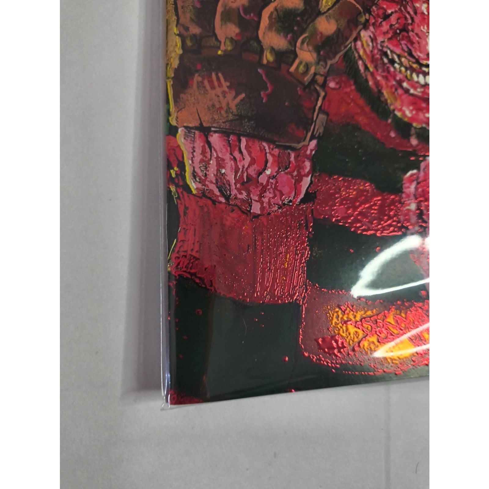 Dr Flaw Comix Presents On Fire - Embossed Foil Var Ltd 25 Freddy RZP SIGNED COA