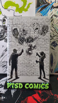 EXCLUSIVE MENTAL HEALTH AWARENESS ARTBOOK BY ELLE PETROVICH B&W SKETCH