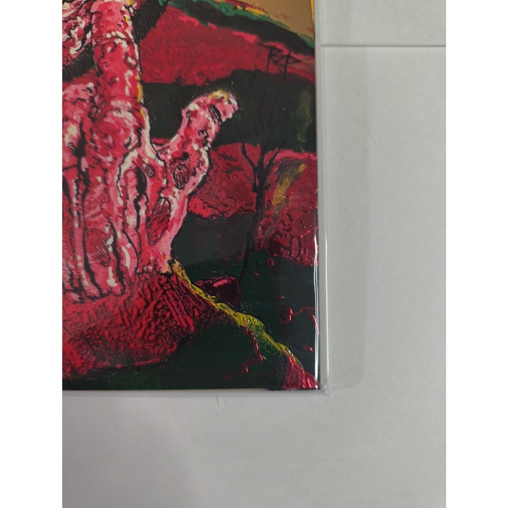 Dr Flaw Comix Presents On Fire - Embossed Foil Var Ltd 25 Freddy RZP SIGNED COA