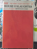 HOUSE OF SLAUGHTER #3 RED BLANK VARIANT