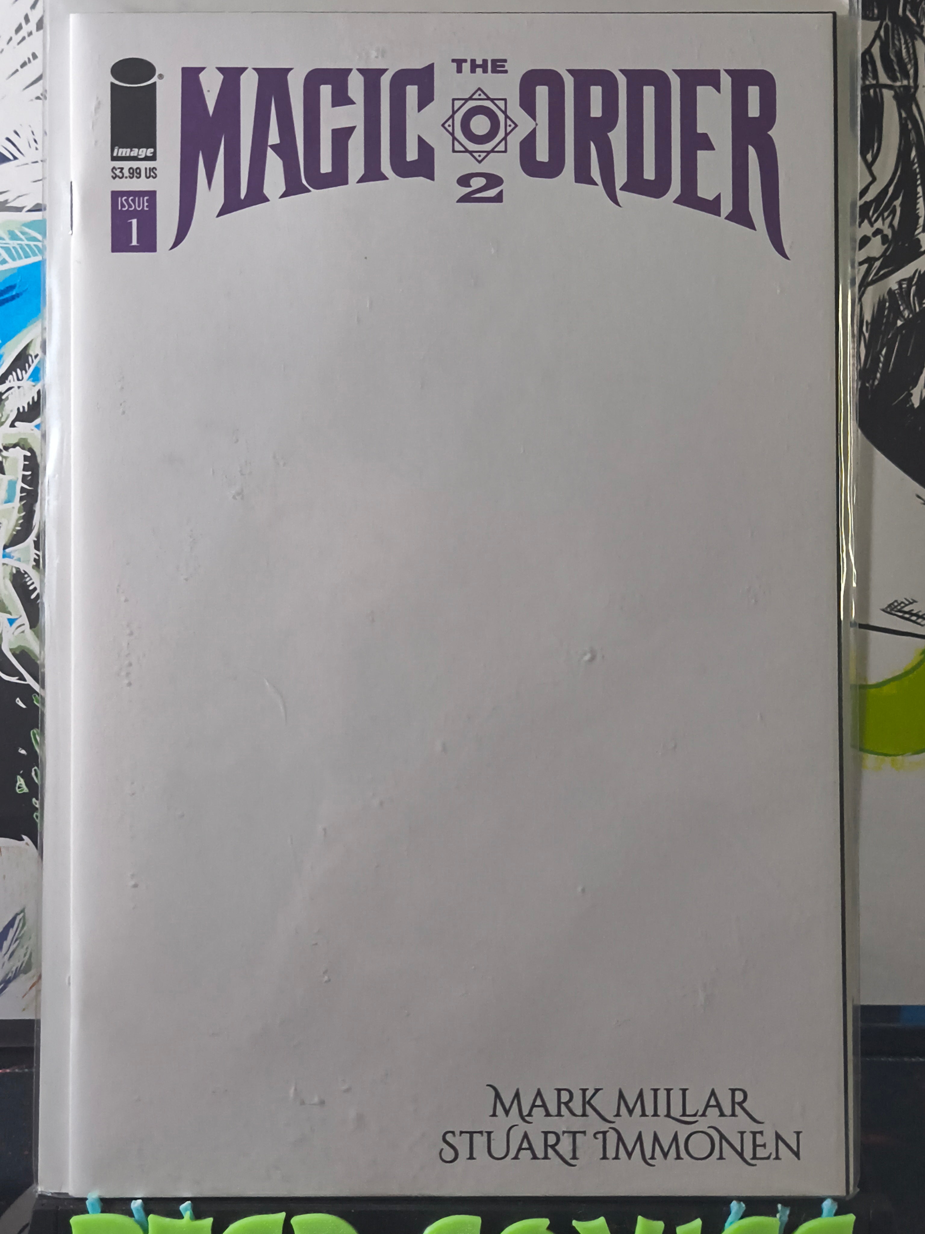 THE MAGIC ORDER 2 #1E BLANK VARIANT