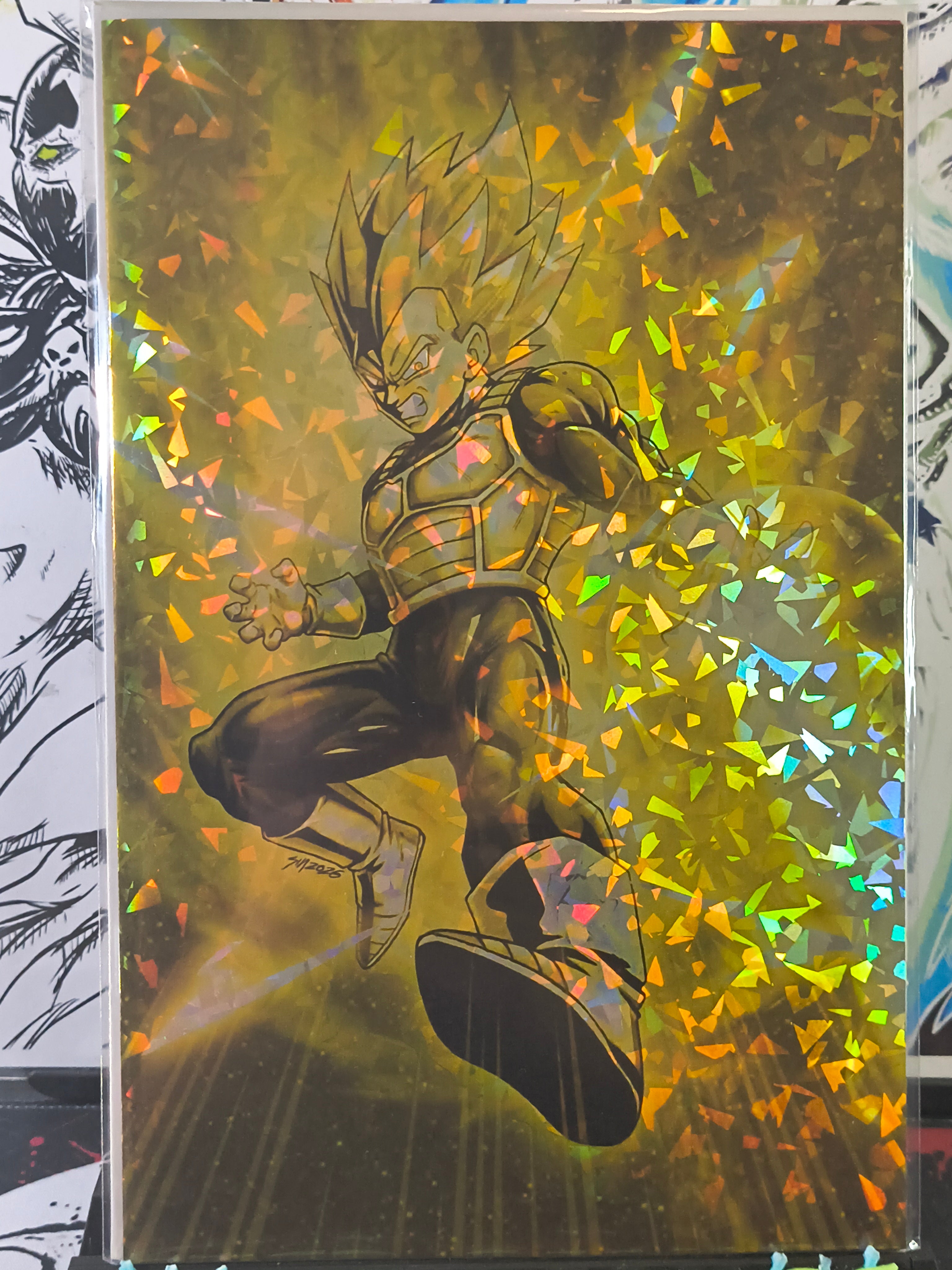 SINVIKERNES VEGETA ARTBOOK GOLD  CRYSTAL FLEX FOIL LMTD 15