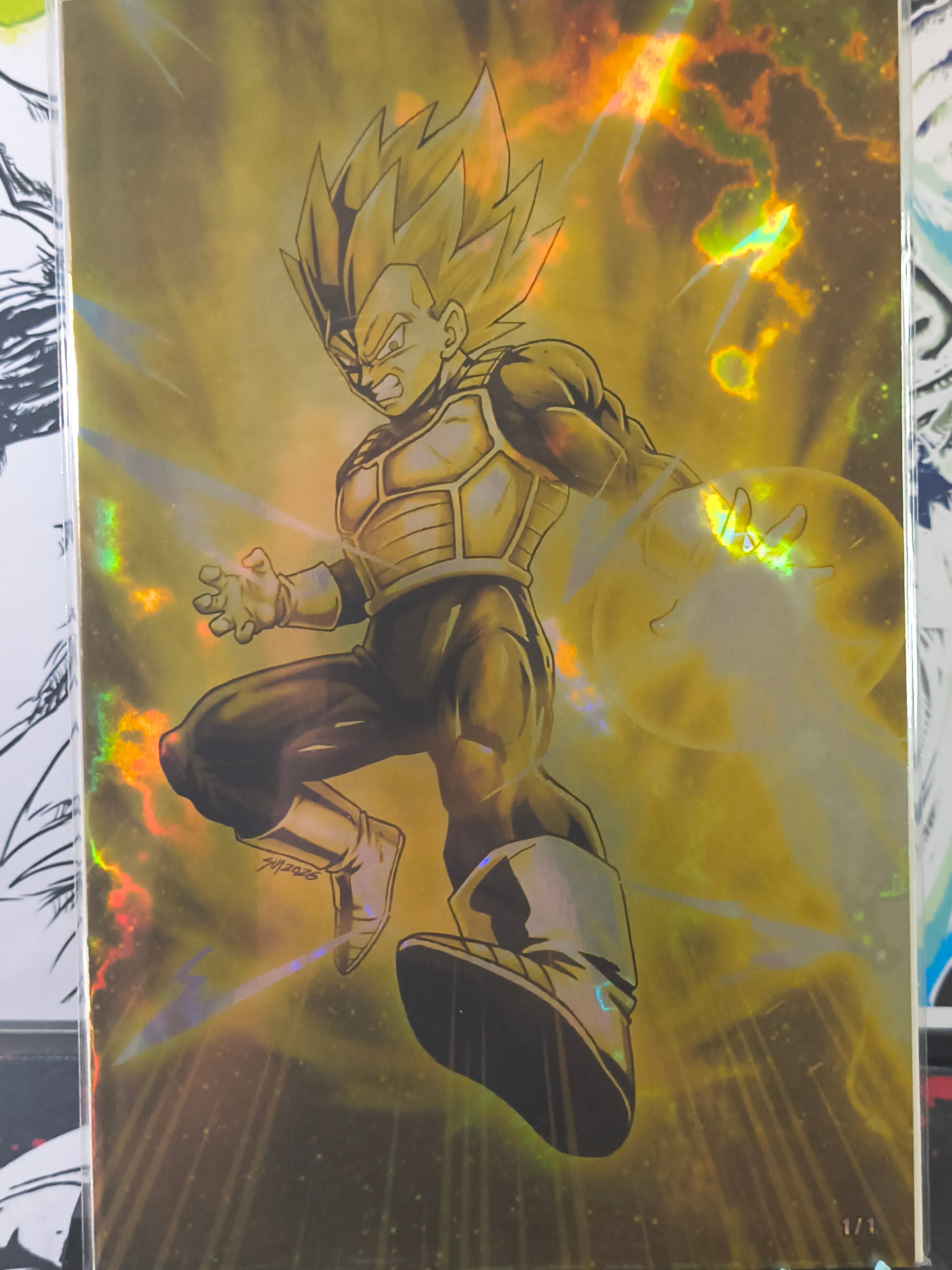 SINVIKERNES VEGETA ARTBOOK GOLD MAGMA FOIL 1/1
