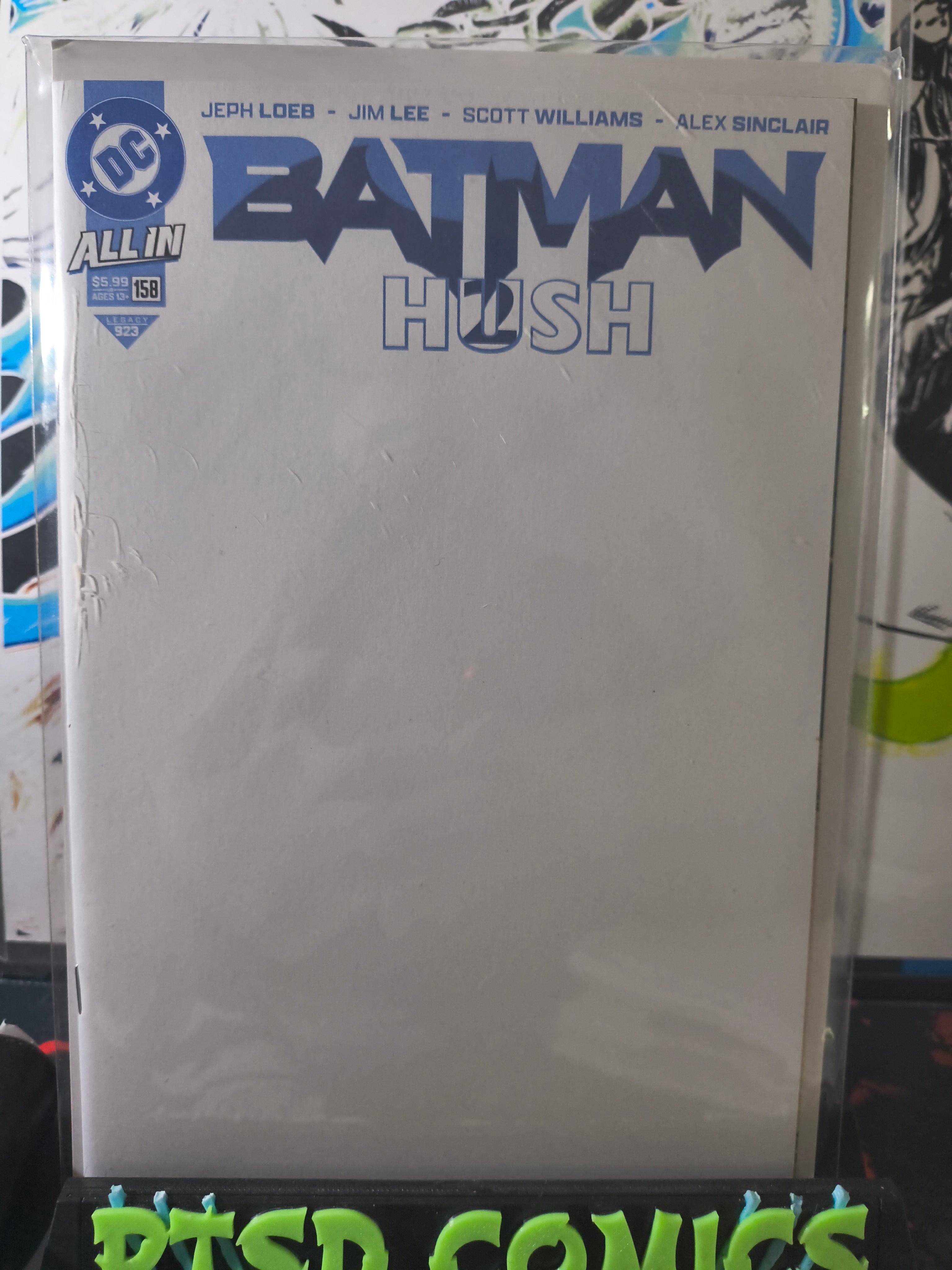 BATMAN 158 BLANK VARIANT