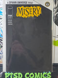 MISERY #2B BLACK BLANK VARIANT