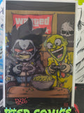 ANDY DUSO LOBO AND THE MASK ARTBOOK EMBOSSED METAL SIGNED